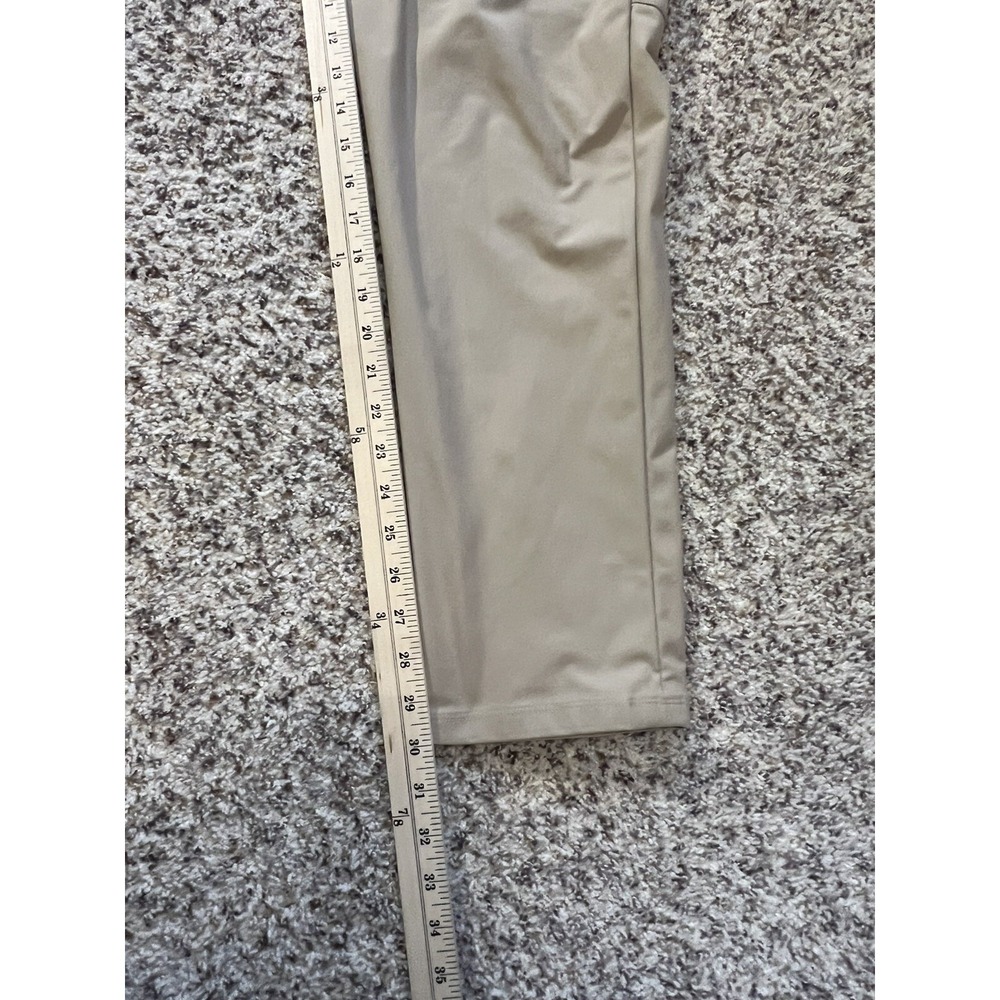 Lululemon Commission Chino Pants Mens Sz 36x30 ABC Classic Fit Khaki - Picture 9 of 10